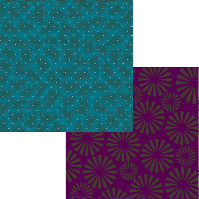 Luxe Designs - Piece de Resistance 12x12 d/sided patterned paper  (pack of 10)
